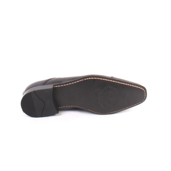 ROBERTO SERPENTINI 28402 Black Leather Lace-Up Classic Shoes main image 6
